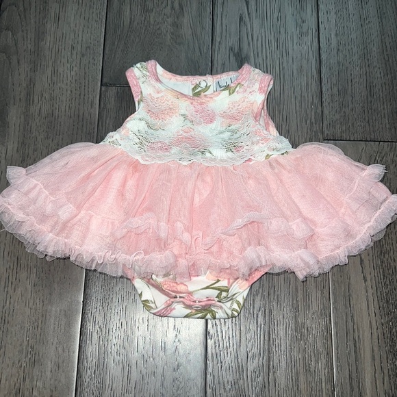 Nicole Miller Other - Nicole miller tutu lace/tulle onesie dress